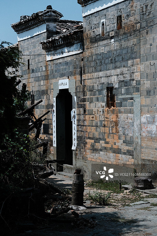 江西省福州市金溪县竹桥古村图片素材