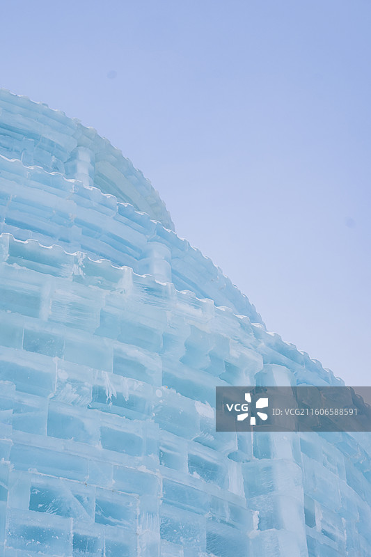 黑龙江哈尔滨冰雪大世界图片素材
