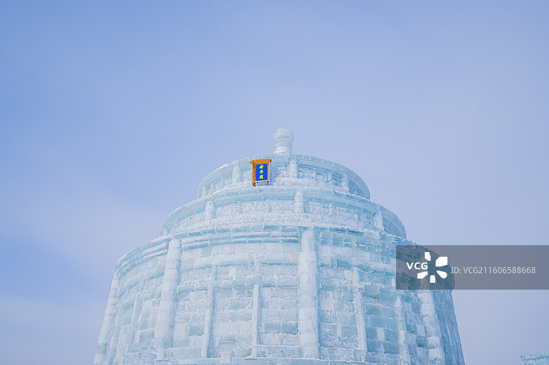 黑龙江哈尔滨冰雪大世界图片素材