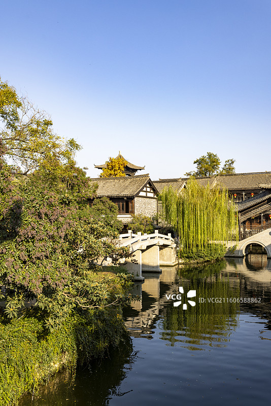 山东省枣庄市台儿庄古城摄影图片图片素材