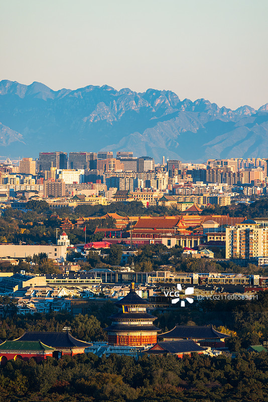 城市风光与城市天际线图片素材
