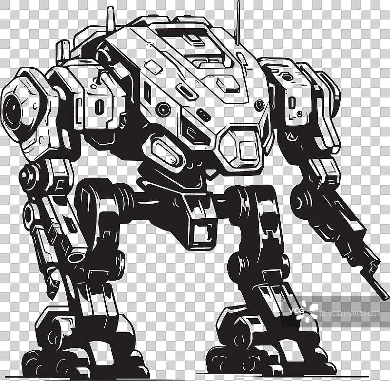 机器人泰坦战争机器人标志图标机械图片素材