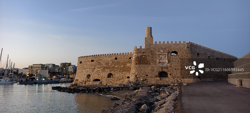 希腊克里特岛～伊拉克利翁-要塞图片素材