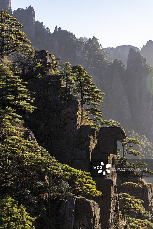 安徽黄山西海大峡谷图片素材