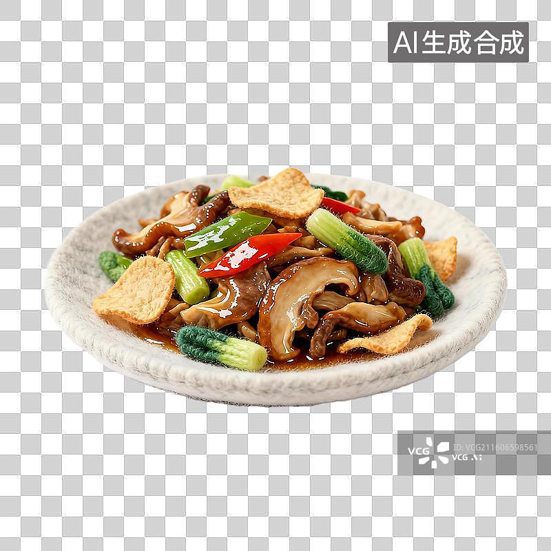 【AI数字艺术】可爱温馨毛毡风格年夜饭美食元素图片素材