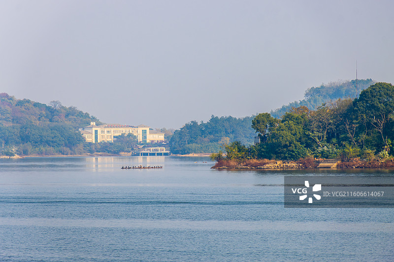 溧阳天目湖山水园风光图片素材