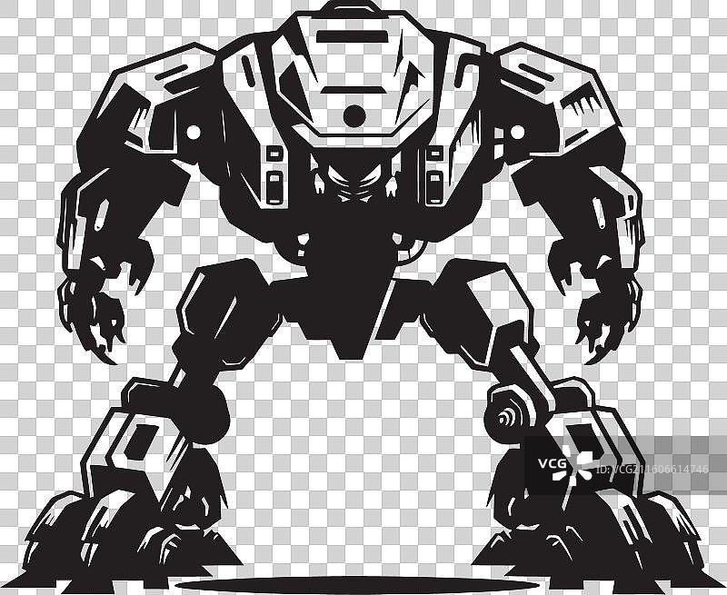 机械执法者战争标志设计 战斗图片素材