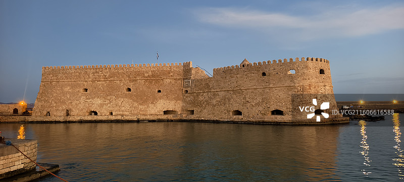 希腊克里特岛～伊拉克利翁-要塞图片素材