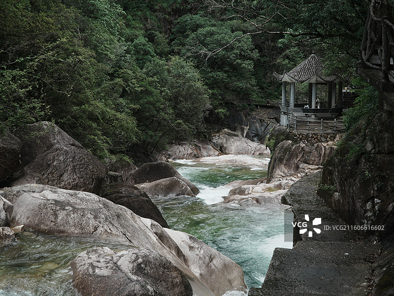 福建南平黄岗山大峡谷图片素材