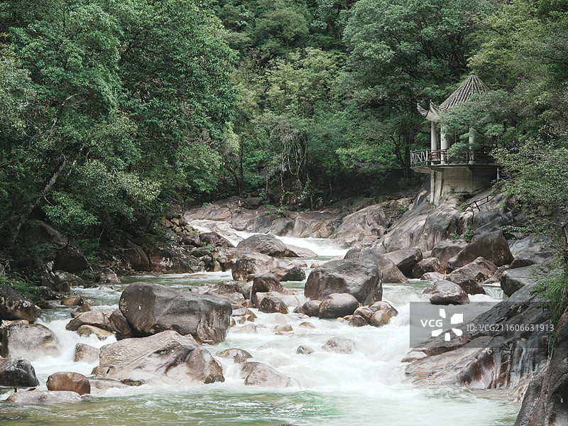 福建南平黄岗山大峡谷图片素材