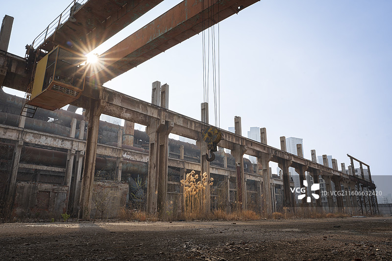 汉阳铁厂（废弃）图片素材
