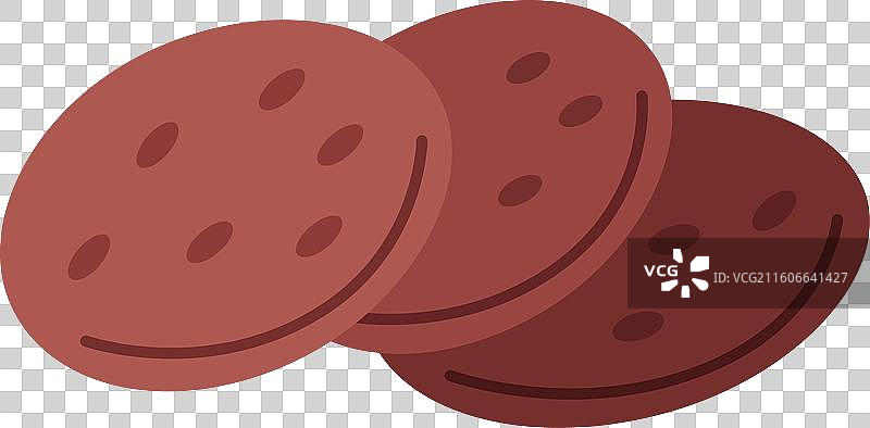 燕麦巧克力曲奇图片素材