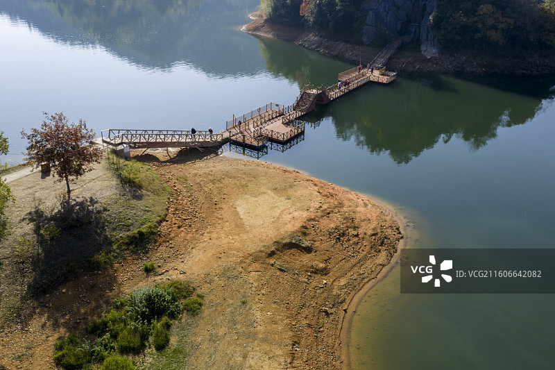 美丽的丰乐湖图片素材