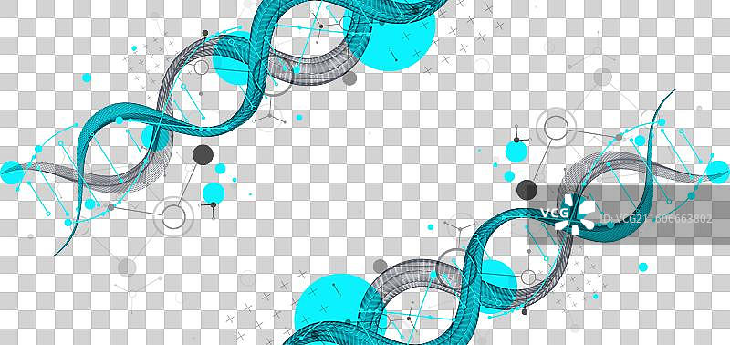 抽象的未来主义线框背景图片素材