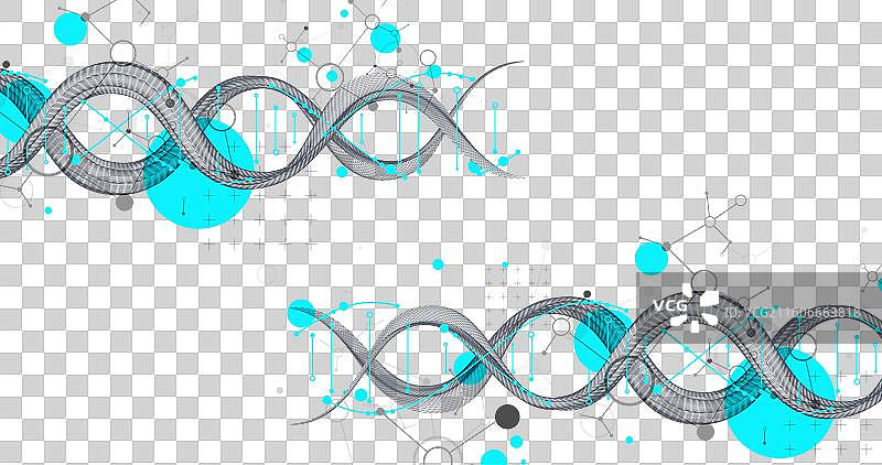 抽象的未来主义线框背景图片素材