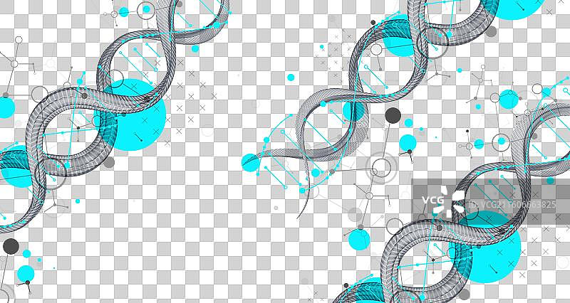 抽象的未来主义线框背景图片素材