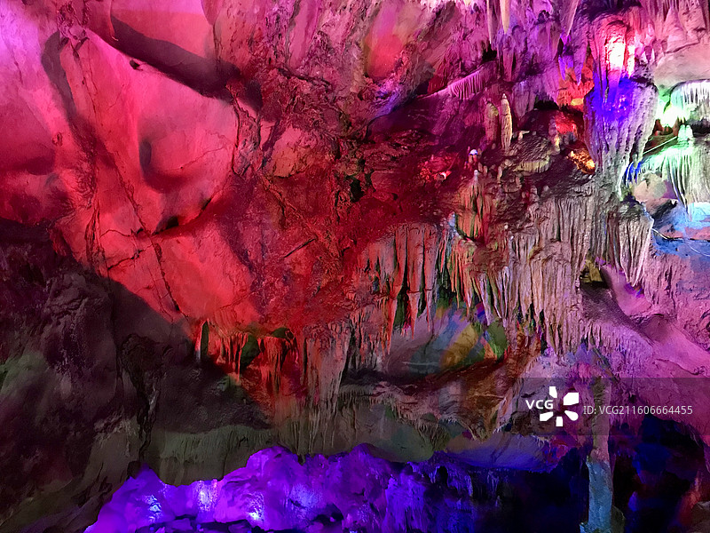 浙江省兰溪市六洞山地下长河景区图片素材