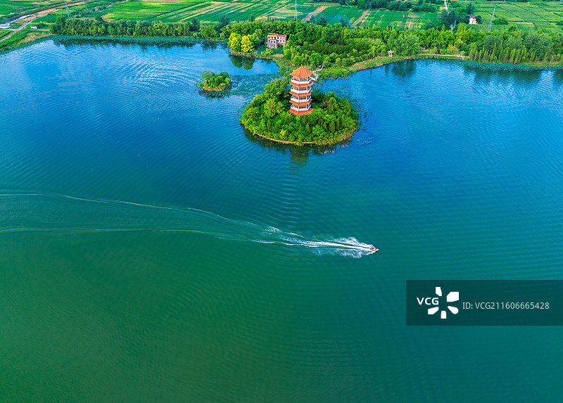 安徽阜阳：颍州西湖美如画图片素材