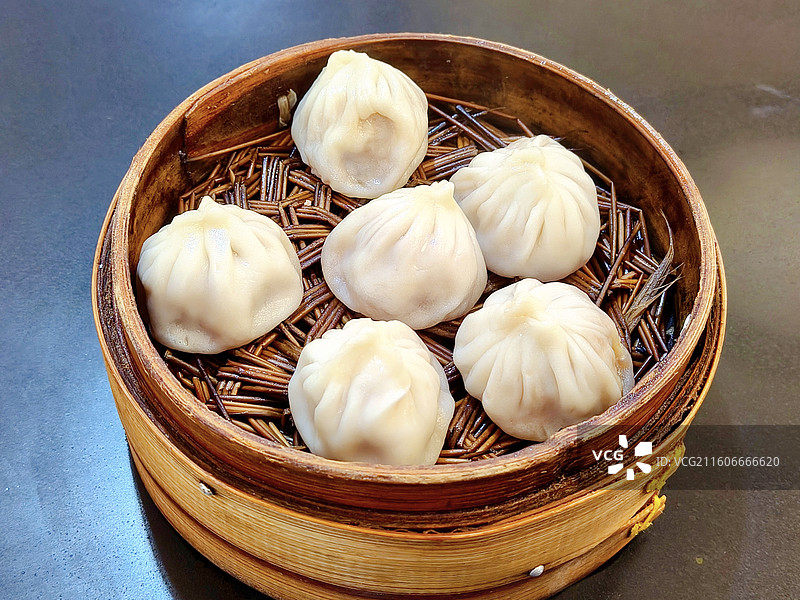 鲜肉小笼包图片素材