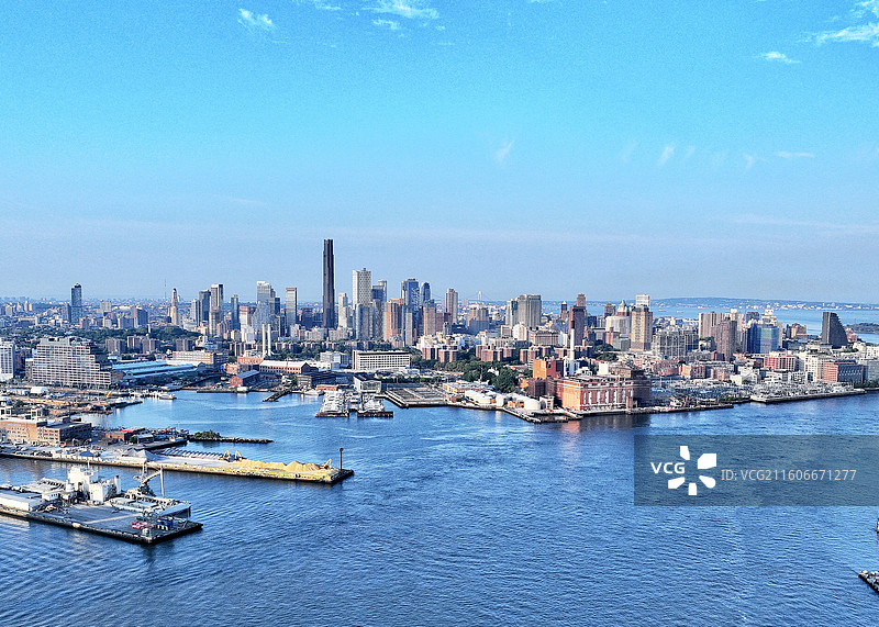 纽约哈德逊河图片素材