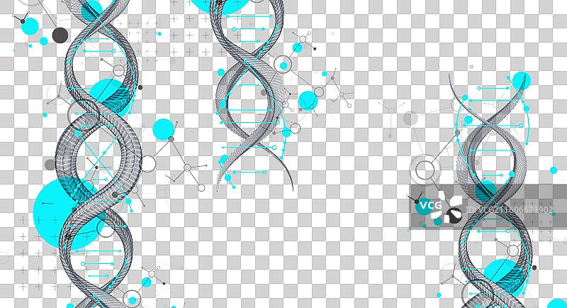 抽象的未来主义线框背景图片素材