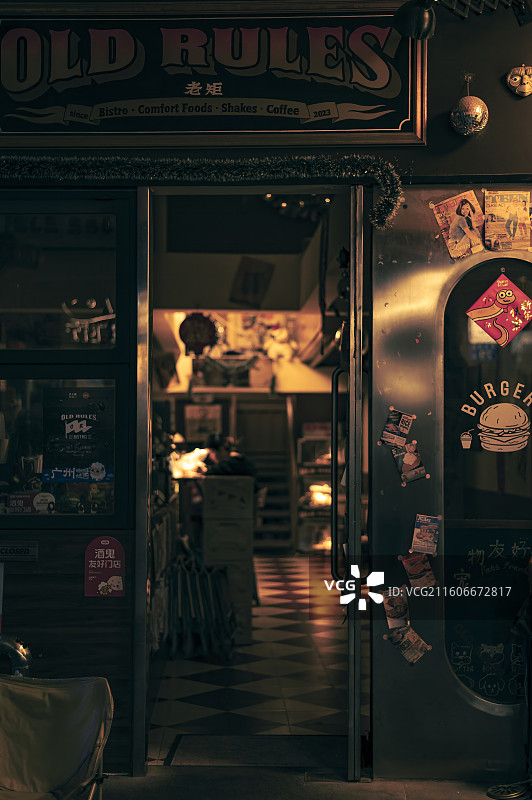 广州惠吉西夜景图片素材