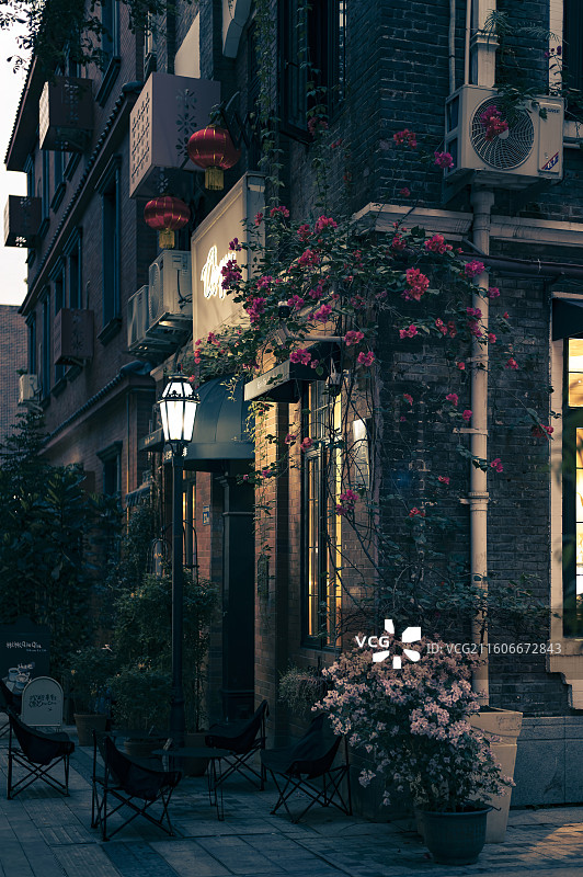 广州惠吉西夜景图片素材