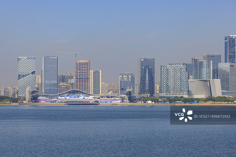十五全运会主会场广州深圳欢乐港湾图片素材