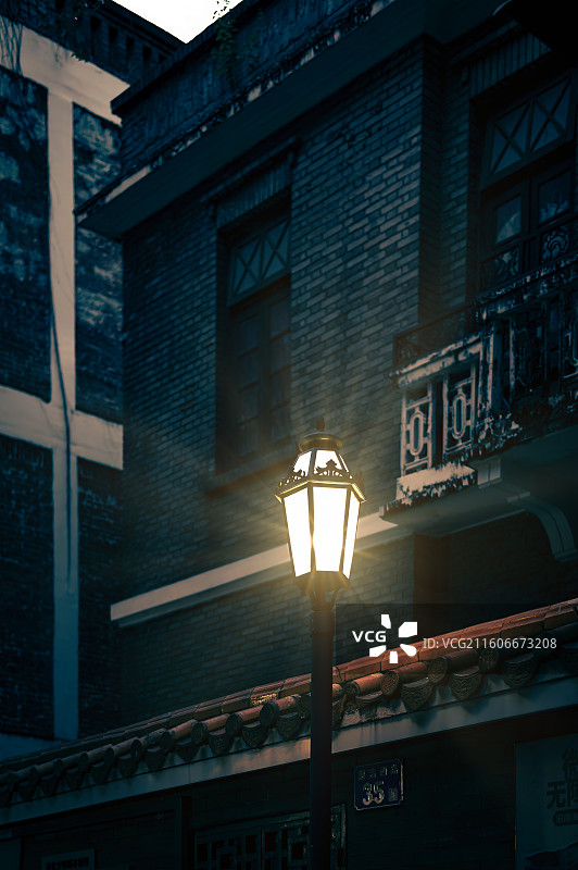 广州惠吉西夜景图片素材