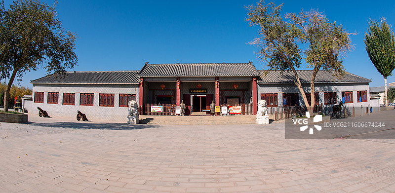 清代莎保卫战纪念馆图片素材