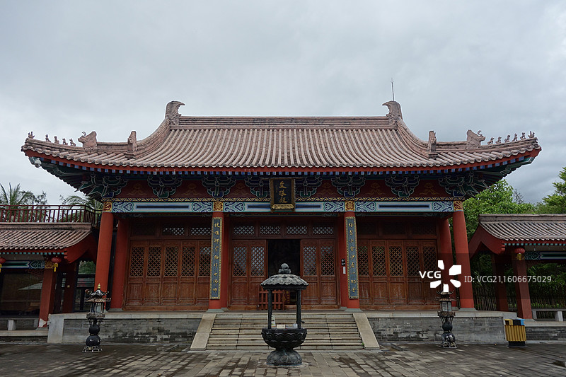 海南省海口市澄迈县澄迈永庆寺：文殊殿图片素材