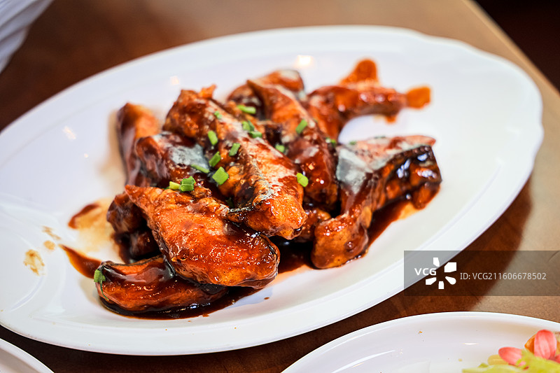 三文鱼菜品图片素材