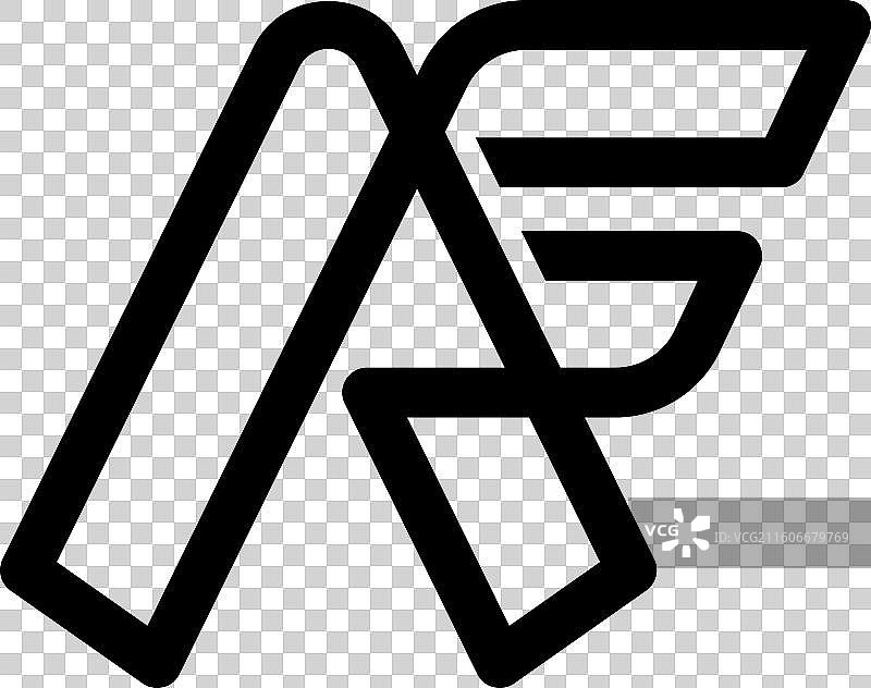 字母a设计标志图片素材