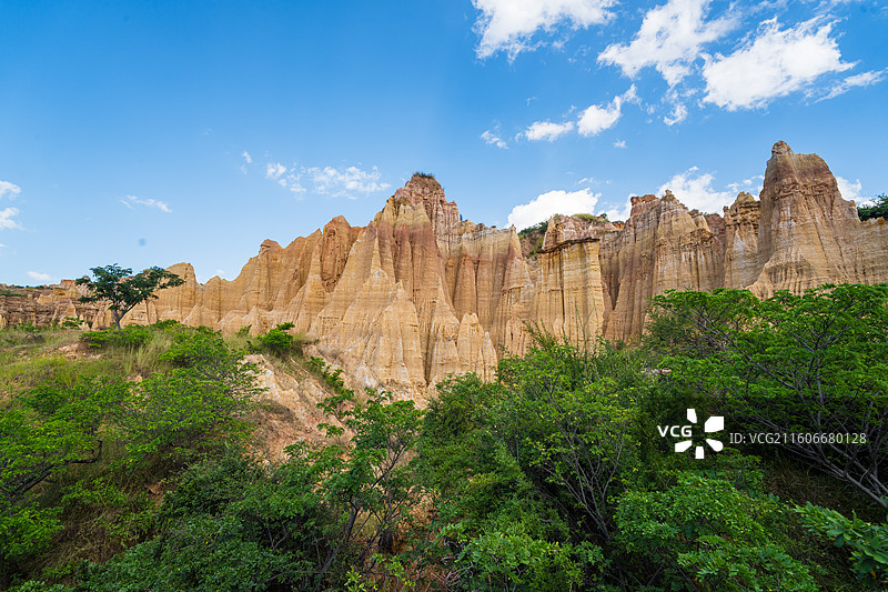 航拍元谋土林图片素材