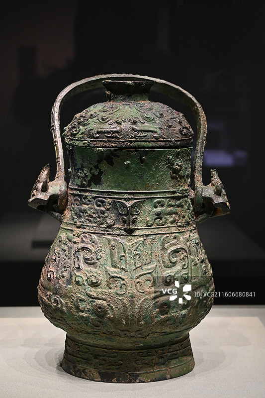 首都博物馆 太保墉燕 房山琉璃河遗址专题展图片素材