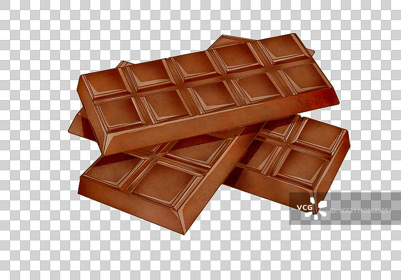 甜食甜品元素大块巧克力图片素材