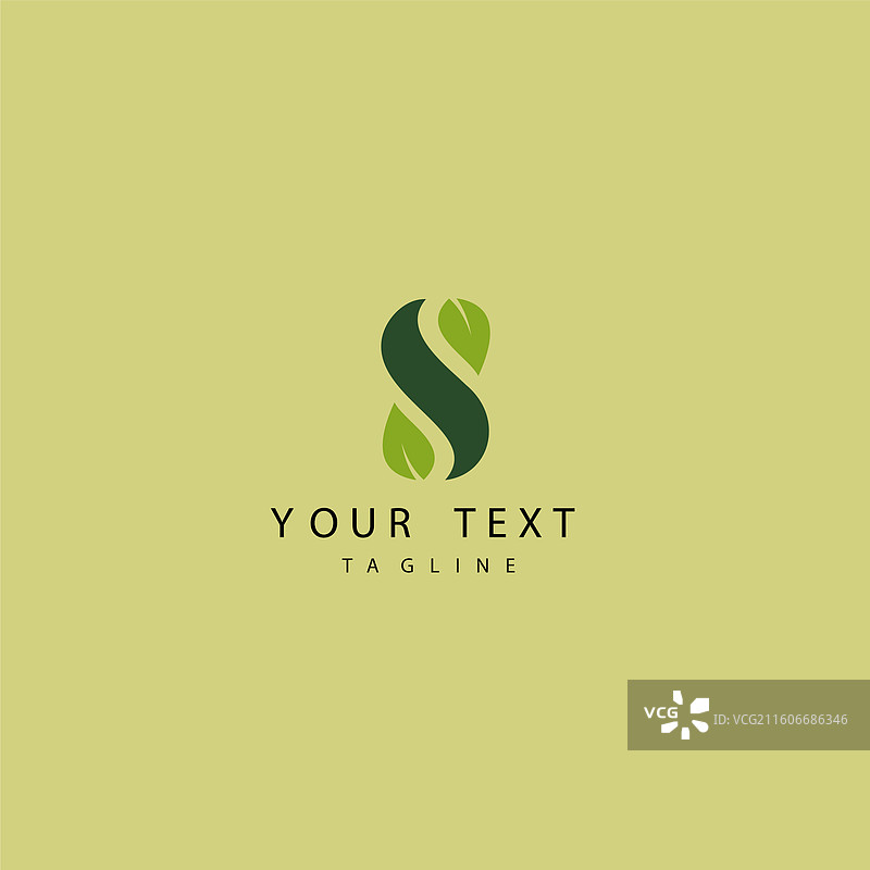 自然叶子符号图片素材