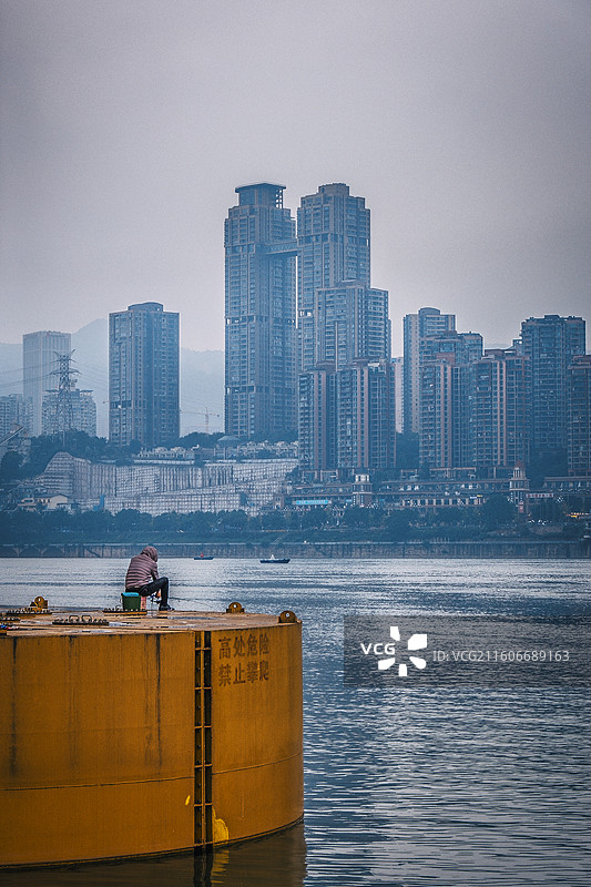 重庆长江滨江路珊瑚公园图片素材