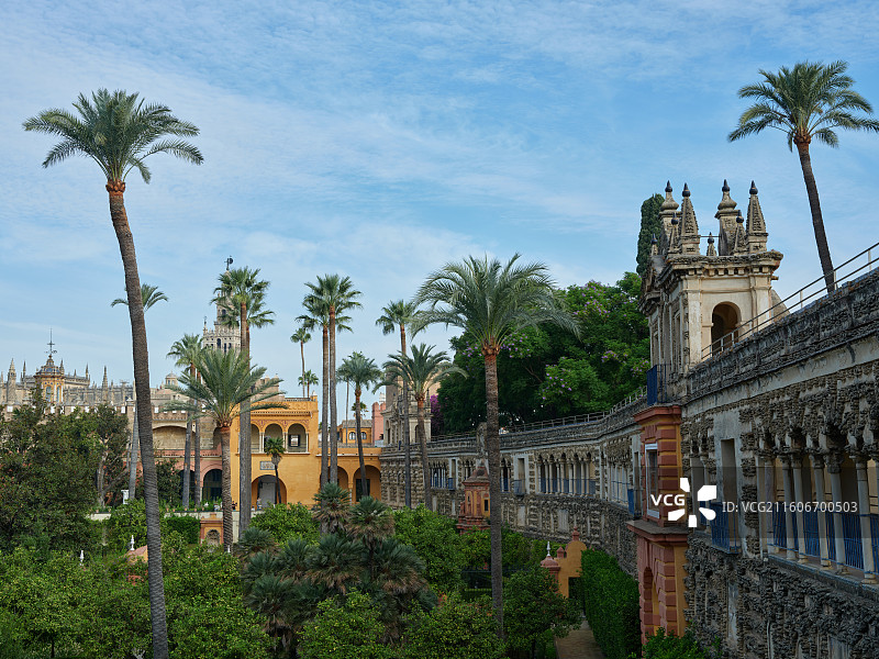 塞维利亚大皇宫图片素材