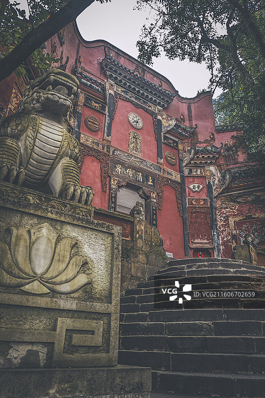 重庆老君洞道观图片素材