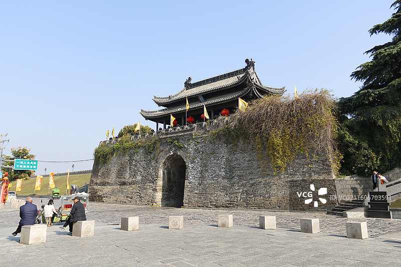 安徽省淮南市寿县古城图片素材