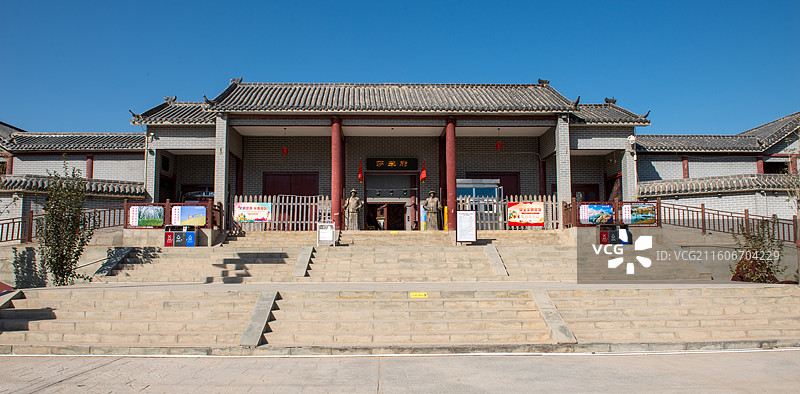 清代莎保卫战纪念馆图片素材