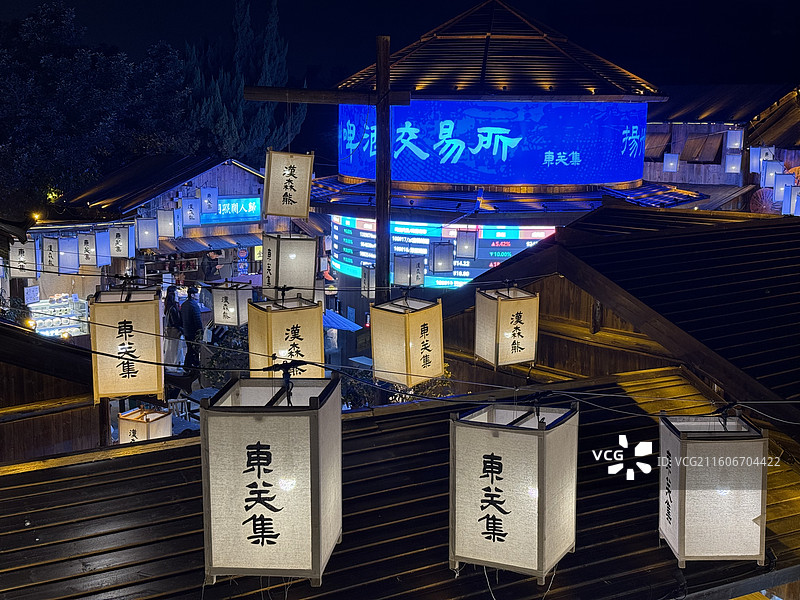 扬州东关街图片素材