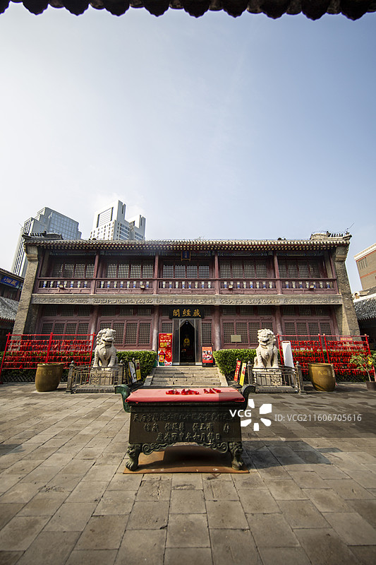 天津市古文化街天后宫：藏经阁图片素材