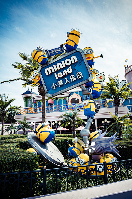 北京环球影城小黄人乐园图片素材