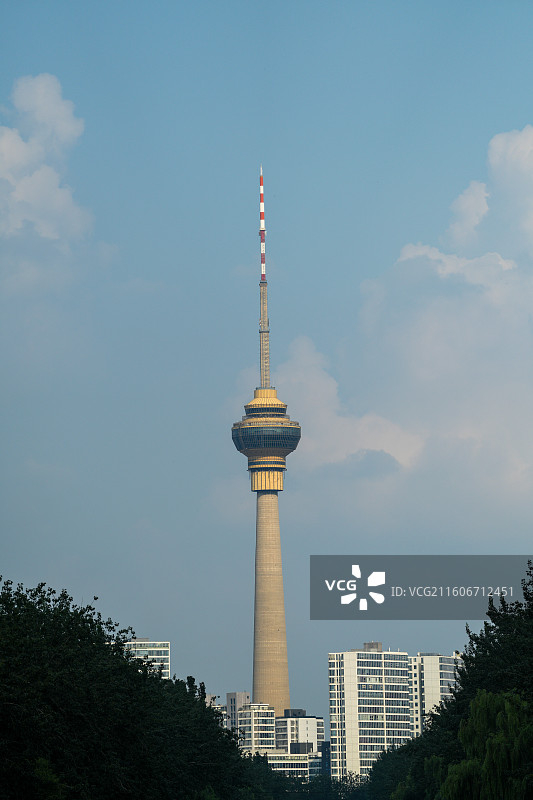 北京中央广播电视塔图片素材
