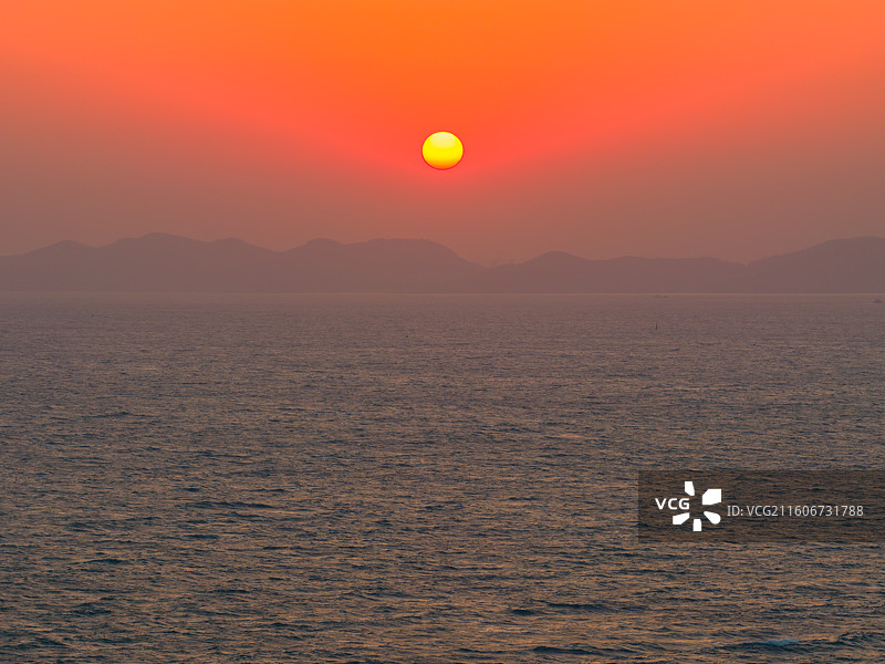 航拍青岛小麦岛公园图片素材