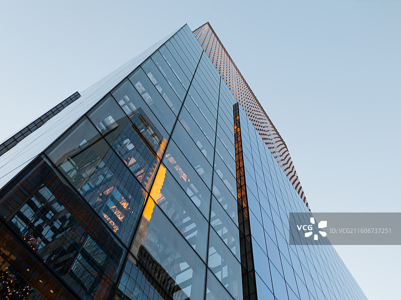 建筑、玻璃墙、城市、商业中心图片素材