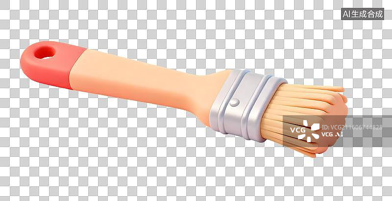 【AI数字艺术】彩色手柄清洁刷图片素材