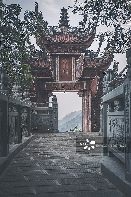 重庆老君洞道观图片素材